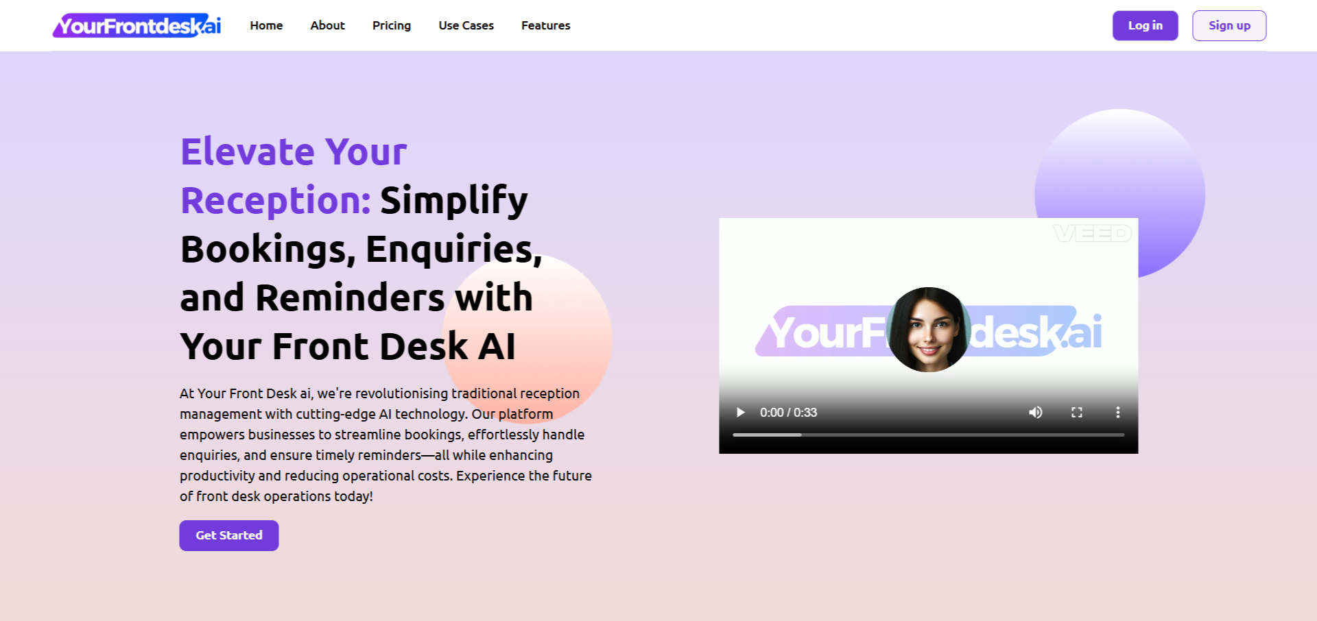 Your Front Desk AI